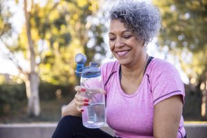 Is water good for dental health and to prevent teeth stains?